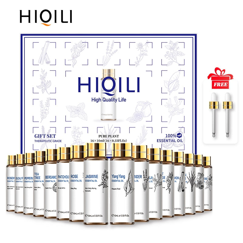 16 Bottle 10ML Essential Oils Set