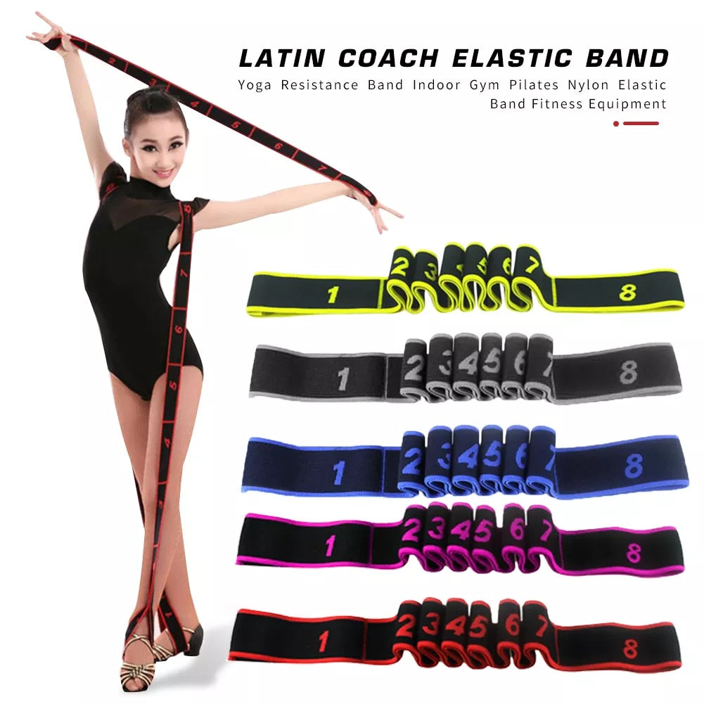 Elastic Stretch Belt Exercise Pull Strap Yoga Resistance Band